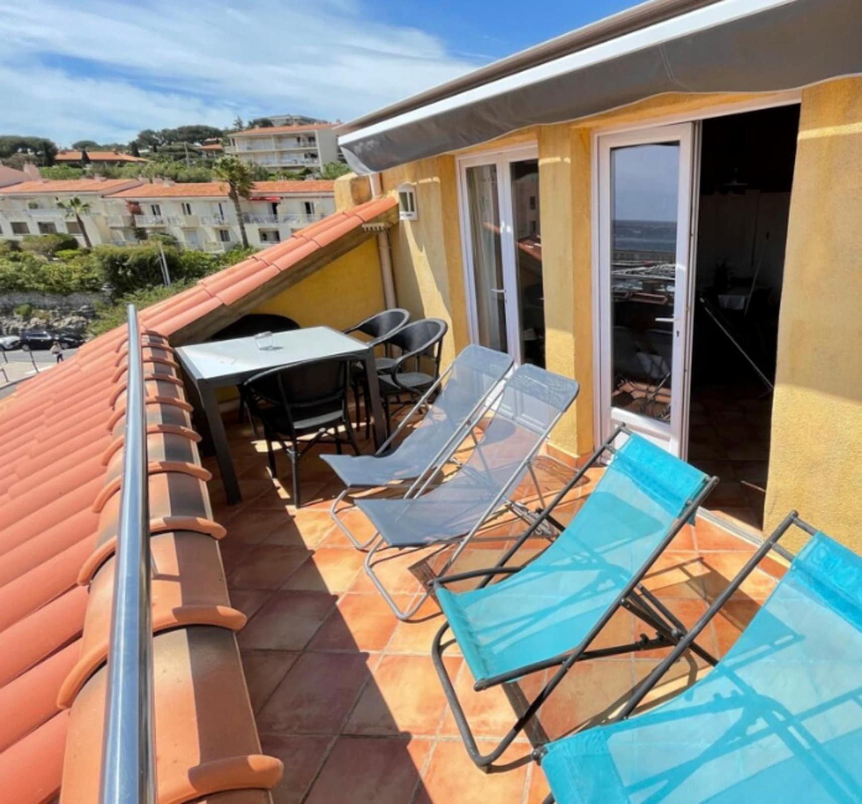 La Perle De Cassis - Terrace With Sea View Apartment Exterior photo